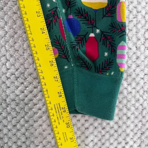 Hanna Andersson Pajama Pants Womens M Green Cream Christmas Bundle Pullon Fitted - Picture 11 of 16